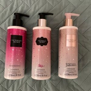 Victoria Secret Shimmery Fragrance Lotions✨